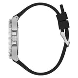 Guess Mens Black Silver Tone Analog Watch GW0906G1 - Image 4