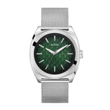 Guess Mens Silver Tone Analog Watch GW0794G1