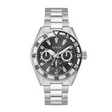 Guess Mens Silver Tone Multi-function Watch GW0904G1