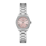 Guess Mini Luna Ladies Silver Tone Analog Watch GW0841L4