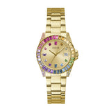 Guess Opaline Gold-Tone Women Watch GW0475L3