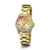 Guess Opaline Gold-Tone Women Watch GW0475L3 - Image 3