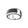 Guess Racer Stainless Steel Men's Ring 62 - JUMR04041JWSTBK62