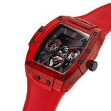 Guess Red Case Red Silicone Watch GW0203G5 - Image 3
