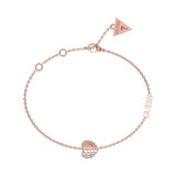 Guess Rose Gold Tone Stainless Steel Bracelet JUBB03036JWRGS