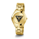 Guess Tri Plaque Gold-Tone Analog Watch GW0675L2 - Image 3
