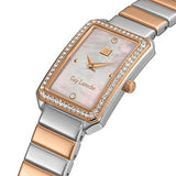 Guy Laroche Deborah Quartz White Rectangular Dial Rose Gold Tone Watch For Women GLWLG0001804 - Image 2