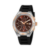 Guy Laroche Renaud Quartz Chronograph Brown Dial Rubber Strap Watch For Men GLWGM0003604