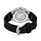 Guy Laroche Renaud Quartz Chronograph Grey Dial Rubber Strap Watch For Men GLWGM0003607 - Image 3