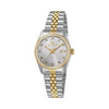 Guy Laroche Rosalie Quartz Silver Dial Gold Tone Watch For Women GLWLG0002808