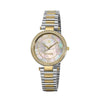 Guy Laroche Violette Quartz White Mop Dial Two Tone Stainless Steel Watch For Women GLWLG0004303