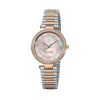 Guy Laroche Violette Quartz White Mop Dial Two Tone Stainless Steel Watch For Women GLWLG0004304