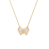Juvenis Butterfly Necklace JLJ-AS21N0939S-SS-NL - Image 2