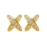 Juvenis Cross Earrings JLJ-AS21E1008S-SS-ER