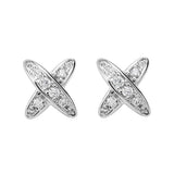 Juvenis Cross Earrings JLJ-AS21E1008S-SS-ER - Image 2