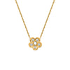 Juvenis Flower Shaped Necklace JLJ-AS21N0930S-SS-NL