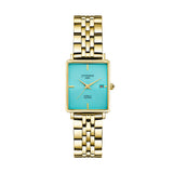 Juvenis Venjis Gold Sunray Square Watch JVB0066C - Image 3