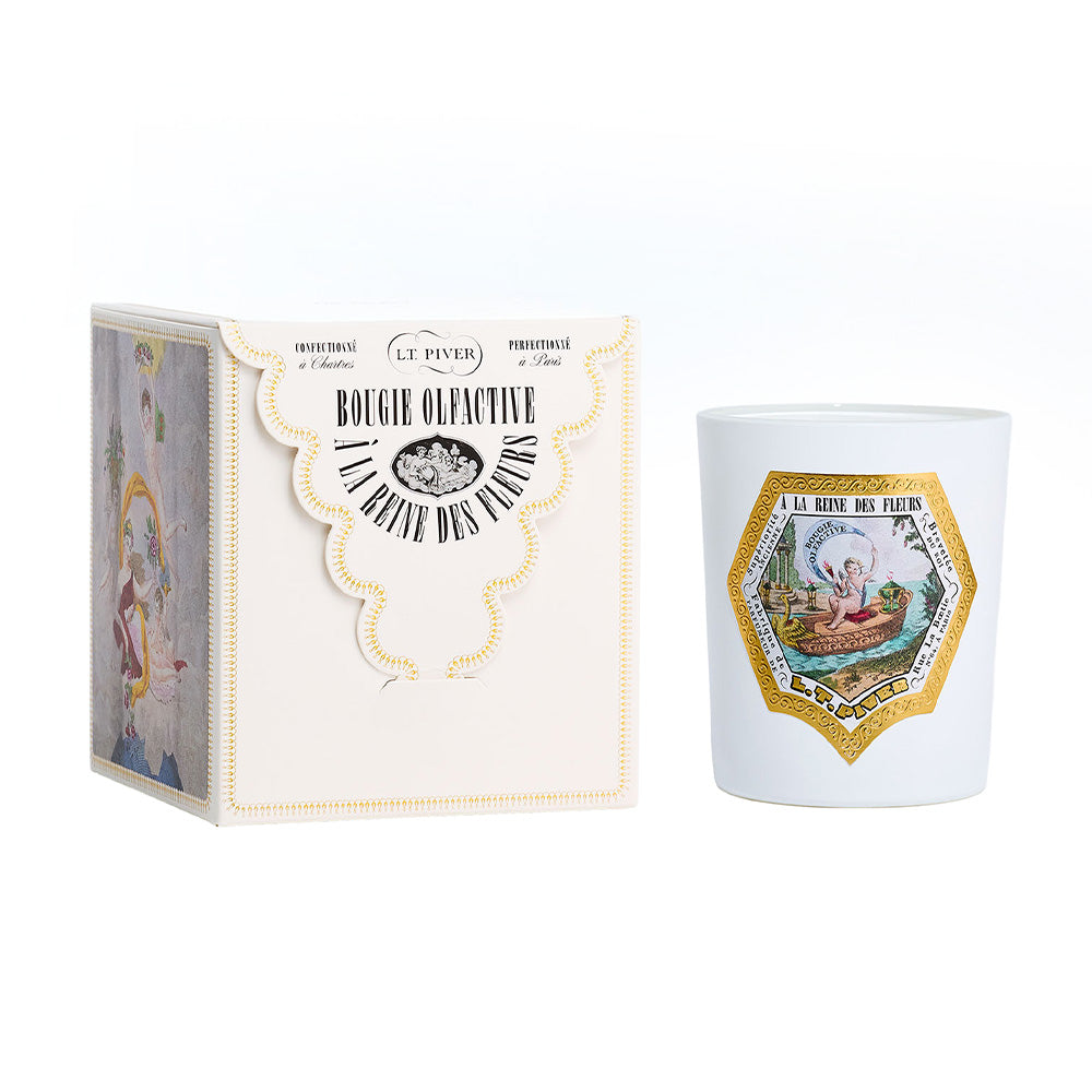 L T Piver A La Reine Des Fleurs Scented Candle 180gm - Image 2