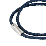 Lencia Men Black Bracelet-LMB-190902B - Image 3