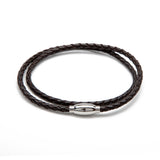 Lencia Men's Coffe Brown Bracelet LMB-190902B-BR