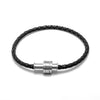 Lencia Men's Ebony Black Bracelet LMB-JMYLB117.MYI-B - Image 2