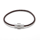 Lencia Men's Splendid Bracelet LMB-JMYLB117.MYI-BR - Image 2