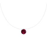 Lencia White Cubic Zirconia Crystal Necklace - Image 6