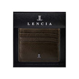 Lencia RFID Protected Floater DD Pattern Leather Card Holder LMWC-16668FDD - Image 9