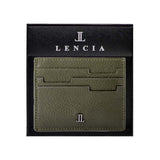 Lencia RFID Protected Floater DD Pattern Leather Card Holder LMWC-16669FDD - Image 9