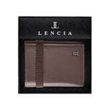 Lencia RFID Protected Scarlet Nappa Pattern Men Leather Wallet LMW-16671LSN - Image 17