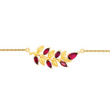 Lencia Women's Leaf Bracelet LLJ-JSC1682 - Image 6