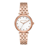 Michael Kors Diamond Darci Three-Hand Two-Tone Stainless Steel Watch - Image 2