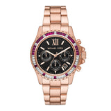 Michael Kors Everest Chronograph Rose Gold-Tone Stainless Steel Watch - Image 3