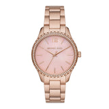 Michael Kors Layton Three-Hand Rose Gold-Tone Stainless Steel Watch - Image 2
