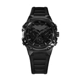 Police Batman Crusader Set Black Chronograph Silicone Mens Watch PEWGQ0089901 SET