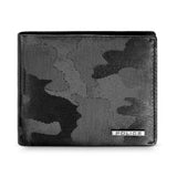 Police Black Camouflage Leather Bifold Mens Wallet PELGW2509911