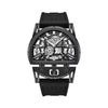 Police Daintree 2.0 Skeleton Black Silicone Strap Mens Watch PEWGM0081507