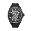 Police Dayton Skeleton Automatic Black Silicone Strap Mens Watch PEWGR0082301