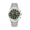 Police Eclipse Green Dial Stainless Steel Bracelet Mens Watch PEWJK2226708