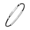 Police Mens Black Leather Bracelet PEAGB0040602