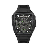 Police Multifunction Black Dial Black Silicone Strap Mens Watch PEWGQ0056801