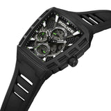 Police Multifunction Black Dial Black Silicone Strap Mens Watch PEWGQ0056801 - Image 2