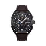 Police Portland Multifunction Men's Leather Silicone Watch PEWGF00814X2 - Image 2