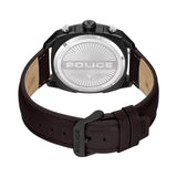 Police Portland Multifunction Men's Leather Silicone Watch PEWGF00814X2 - Image 3