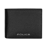 Police Primo Black Genuine Leather Bi-fold Wallet - PELGW2207601