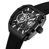 Police Ss25 Black Dial Silicone Strap Mens Watch PLPEWGQ0063001 - Image 2