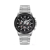 Police Vertigo Skeleton Chronograph Silver Bracelet Mens Watch PEWJK2194940