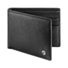 Police Zenx Black Genuine Leather Bi-fold Wallet - PELGW2000701