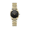 Rosefield Ace XS Black Gold Women Watch ABGSG-A19