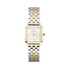 Rosefield Boxelle Duotone White Dial Mixed-Metal Watch BWDSG-B03